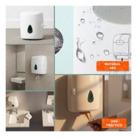 Contenedor de Papel Toalla Vertical Blanco en Rollo para Cocina