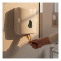 Organizador de Papel Toalla Vertical Blanco en Rollo para Cocina Y+Papel Regalo