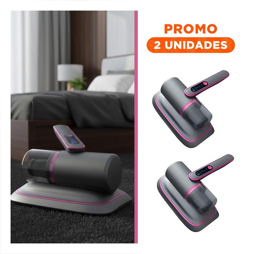 Pack2 Unidad Compacta para Acaros en Plomo y Fucsia para Rutinas de Limpieza