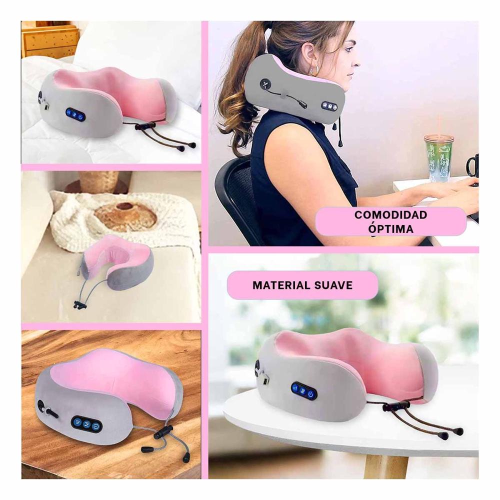Accesorio de Cuello Masajeador Electrico para Alivio Muscular en el Hogar