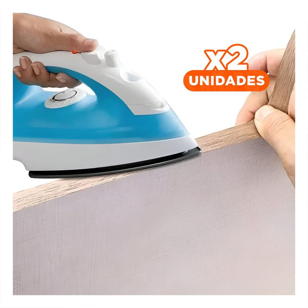 Pack2 Herramienta de Vapor Electrica Blanco y Azul Potencia Constante Hogar Y+Papel Regalo