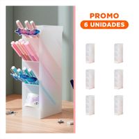 Pack6 Modulo con Acceso Visual Rapido y Color Blanco Transparente