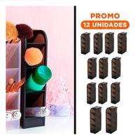 Pack12 Estructura con Distribucion Abierta y Color Negro Y+Regalo Sticker