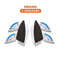Pack6 Dispositivo de Vapor Electrica Blanco y Azul Potente Cuidado Ropa Hogar