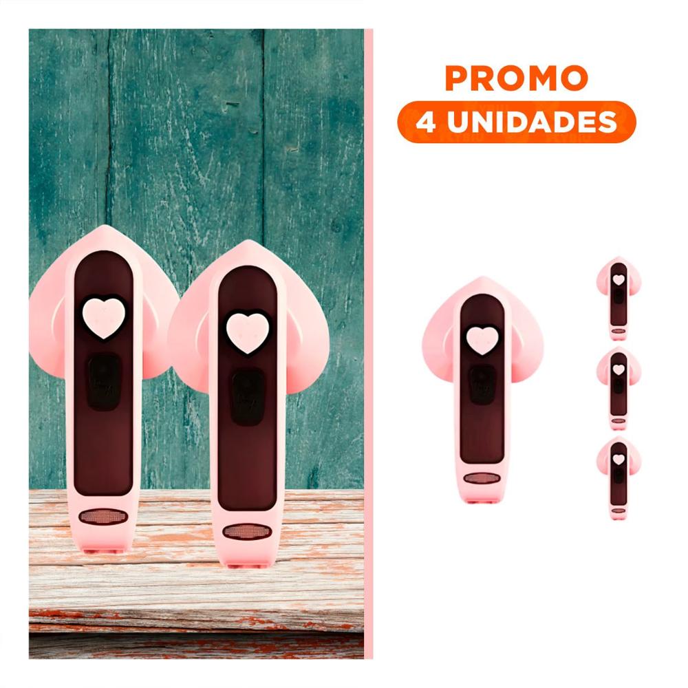 Pack4 Compacta plancha a vapor corazon eficiente y ligera para ropa de mujer Y+Regalo Sticker