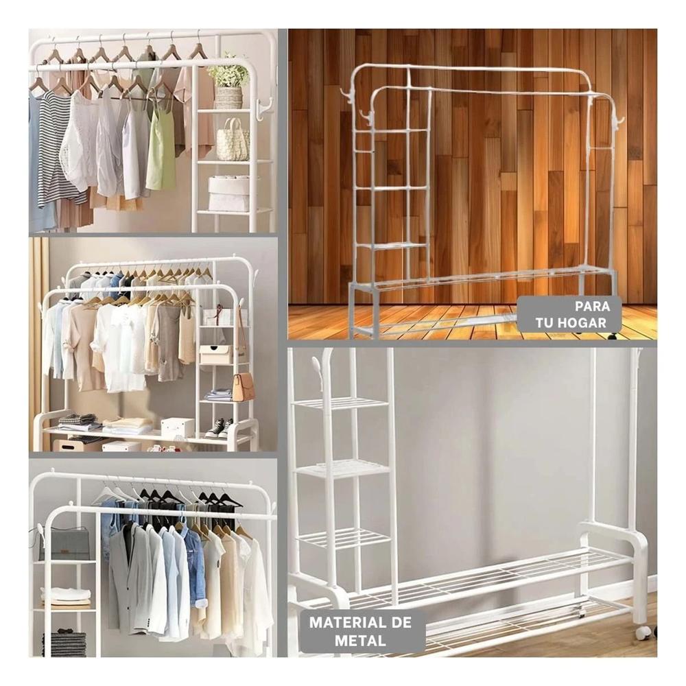 Organizador Practico con Compartimentos Amplios para Hogar Blanco