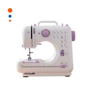 Cosedora enfocada en Costura Basica con Estructura Chica Color Blanco Y+Regalo Sticker