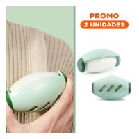 Pack2 Rascador Quita Pelusa Reutilizable Verde Para Todo Tipo De Superficie