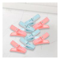 Clips de Plastico Cuadrados para Ropa Multicolor con Cuerda para Casa Y+Post It