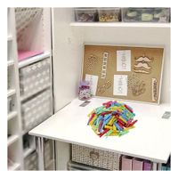 Clips de Ropa Plasticos Multicolor con 24 Piezas para Tareas Diarias Y notas