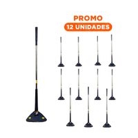 Pack12 Trapeador 360 con Tres Esquinas y Exprimidor Azul para Casa Y+Regalo Sticker