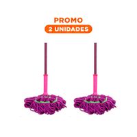 Pack2 Escurridor de Limpieza Giratorio con Autoexprimidor para Hogar