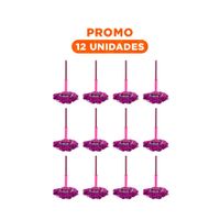 Pack12 Limpiador Giratorio para Hogar con Sistema Autoexprimidor Y+Regalo Sticker