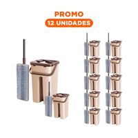 Pack12 Accesorio de Limpieza 360 con Balde Centrifugador Compacto Y+Regalo Sticker