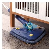 Escurridor Profesional 360 con Tres Esquinas Azul para Piso y Casa Y+Post It