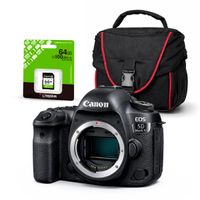 Cámara Canon EOS 5D Mark IV Cuerpo Solo y  Kit Básico de Accesorios