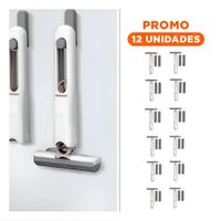 Pack12 Sistema Portatil con 3 Cabezales de Algodon Facil Transporte Blanco Y+Regalo Sticker