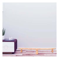 Soporte Decorativo Circular de Madera con Patitas para Decoracion de Hogar Y+Regalo Sticker