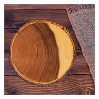Detalle Circular de Madera Natural para Decoracion de Casa en Espacios Y+Papel Regalo