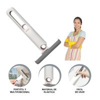 Mini Mopa Portatil con 3 Cabezales de Algodon Facil Manejo Blanco Y+Ligas Regalo