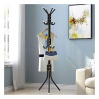 Colgador Multiuso 175x45cm para Ordenar Prendas en Casa Negro Y+Post It