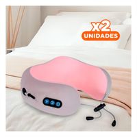 Pack2 Base Cervical con Masaje Electrico para Relajacion Continua Y+Papel Regalo