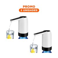 Pack2 Expendedor Portatil de Agua Electrico Recargable Blanco Para Uso Diario
