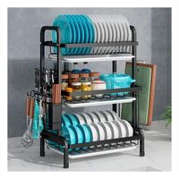 Organizador Negro con Bandejas y Sistema de 3 Niveles Y+Post It