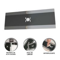 Alfombrilla de Piso Antideslizante para Cocina y Espacios del Hogar Plomo Y+Ligas Regalo