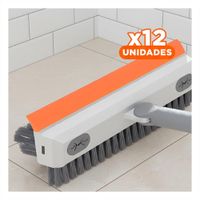 Pack12 Accesorio Domestico con Cepillo y Silicona 3 en 1 para Aseo Diario