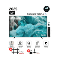 Televisor Samsung Smart TV 65 QLED 4K UHD QN65Q7FAAGXPE Con AntenaDigital y RackFijo