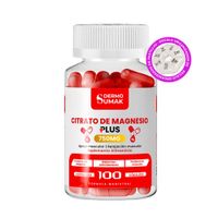 Citrato De Magnesio Plus 1000Mg -100 Cap - Dermo Sumak Regalo Pastillero