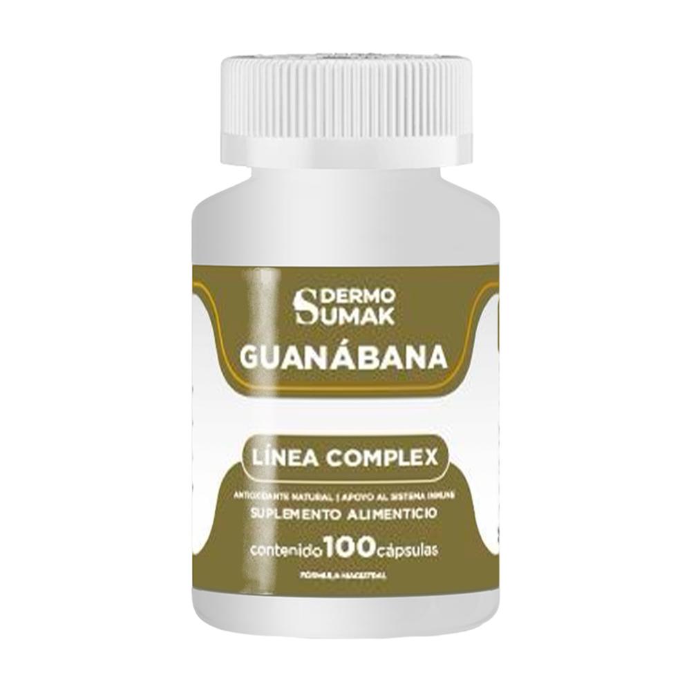 Guanabana Complex Antioxidante Natural 30mg 100 Cap Dermo Sumak