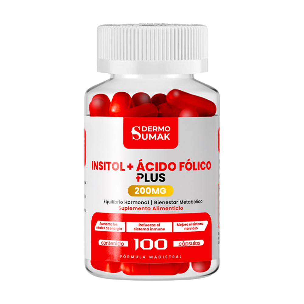 Inositol  Acido Folico 100mg 100 Cap Dermo Sumak