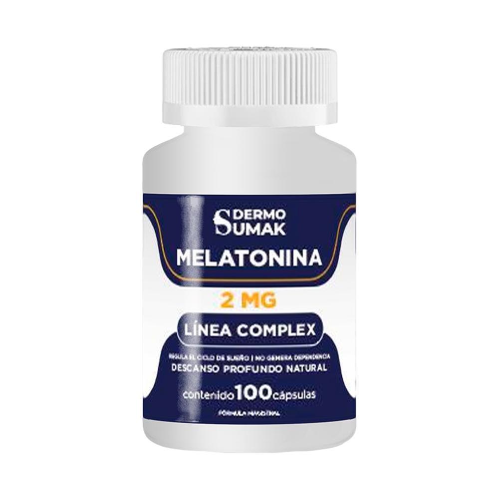 Melatonina Complex 2mg 100 Cap Dermo Sumak