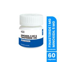 Finasteride 1mg Y Minoxidil 5mg 60 caps Dermo Sumak