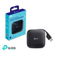 Hub Portátil Tp-Link Uh400 Usb 3.0 Alta Velocidad De 4 Puertos