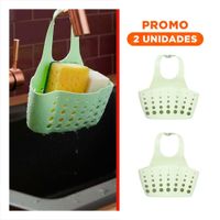 Pack2 Bandeja Colgante Decorativa Verde para Mantener Todo Ordenado 19x15cm
