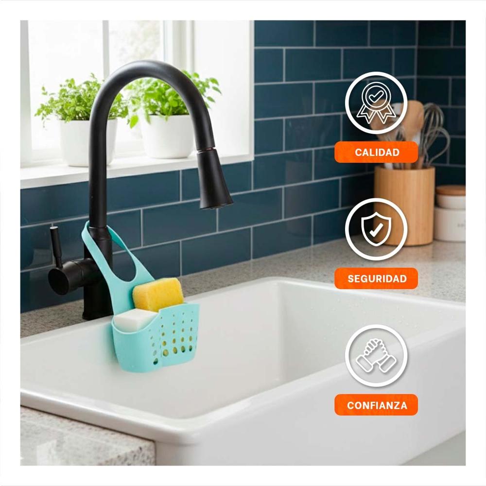 Portaobjetos Colgante Celeste para Tener el Bano Siempre Ordenado 19x15cm Y+Papel Regalo