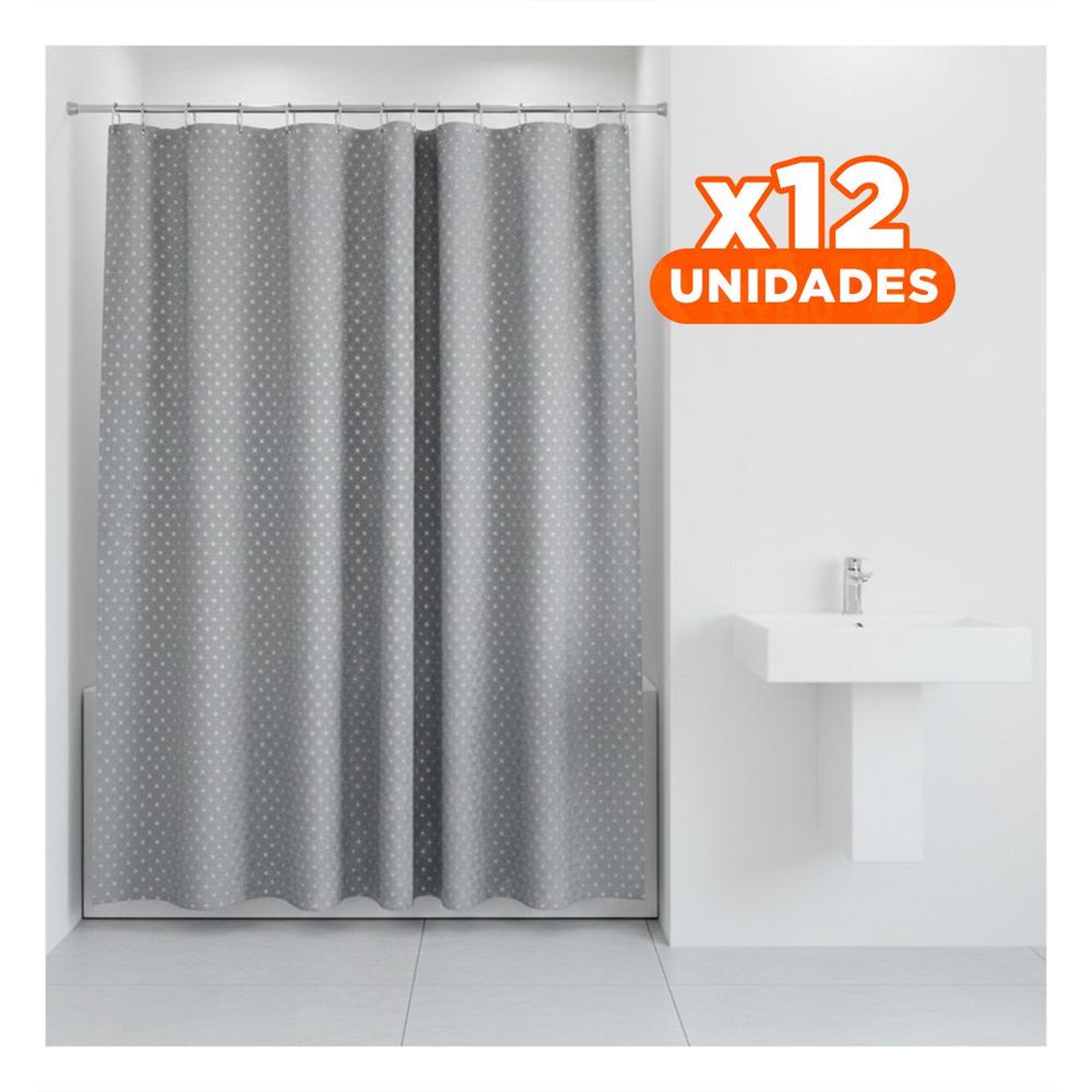 Pack12 Proteccion aplicada a Ducha con Patron Triangulos y Plomo 180x180cm