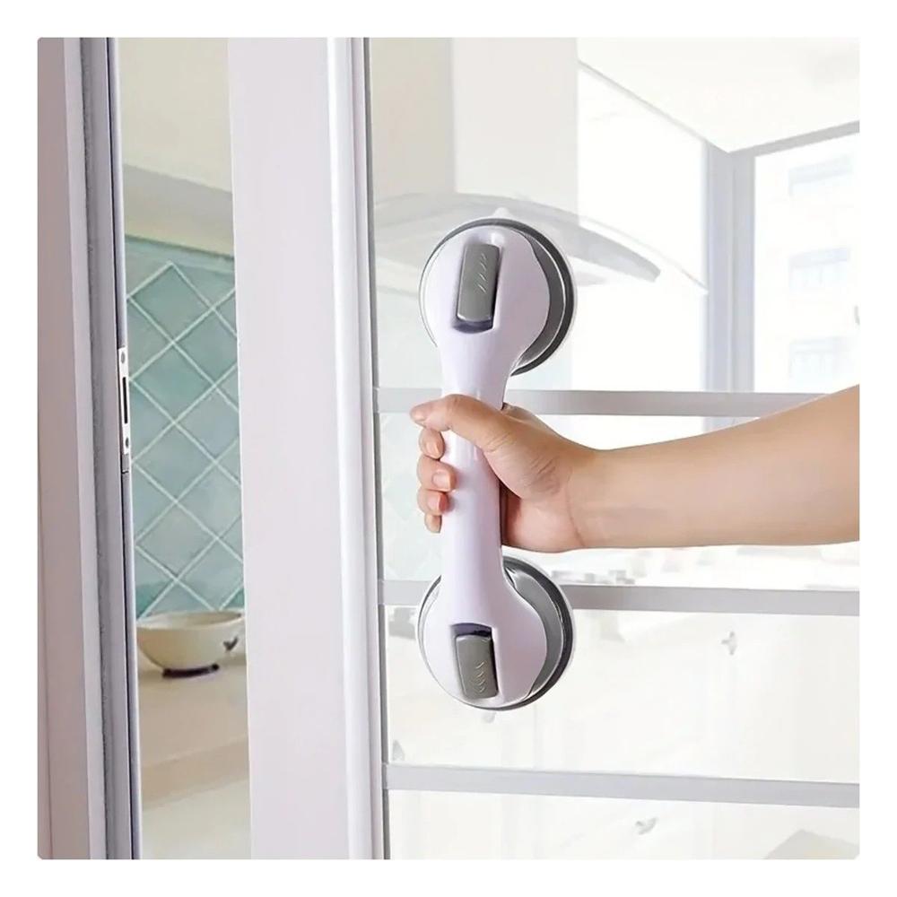 Manija de Asistencia para Bano con Diseno Funcional en Color Blanco Y+Regalo Sticker