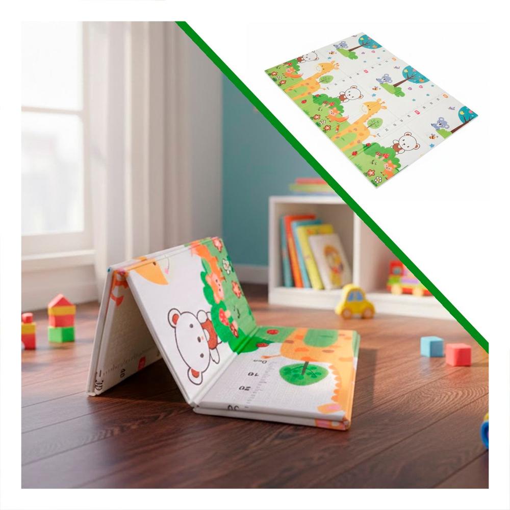 Superficie Juego Niños Multicolor 250x180x2cm para Espacio Infantil Y+Ligas Regalo