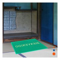 Tapiz Rectangular Bienvenido Verde para Recibir y Decorar Hogar Y+Regalo Sticker