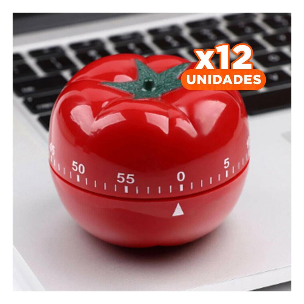 Pack12 Dispositivo de Cocina Tomate Rojo Portatil y Practico para Uso Diario