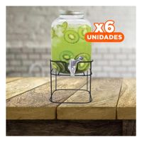 Pack6 Maquina Moderna 5L para Eventos Familiares y Reuniones con Amigos Y+Regalo Sticker
