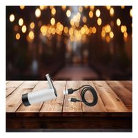 Distribuidor de Agua Blanco Electrico Recargable Para Ambientes Familiares Y+Regalo Sticker