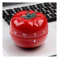 Programador Tomate Rojo Sencillo y Practico para Usar en Casa Y+Post It