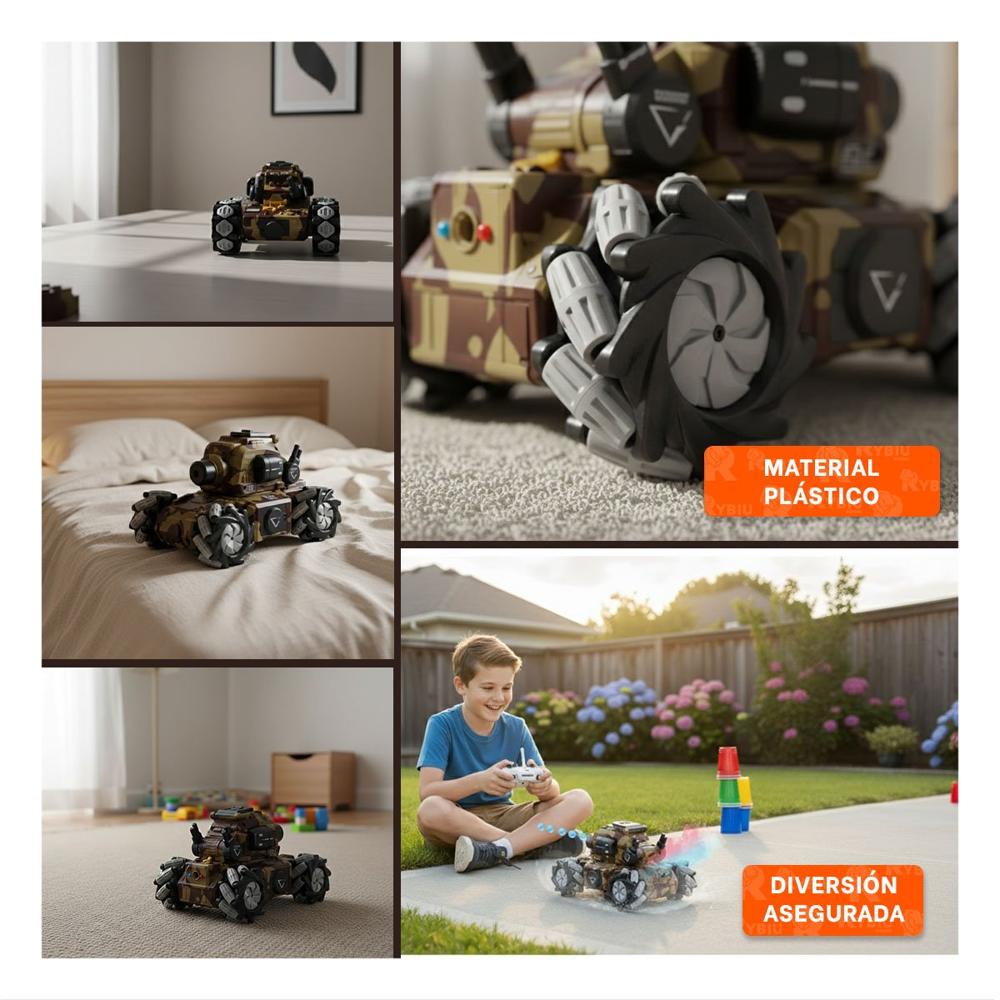 Unidad de Control Remoto para Accion Infantil con Hidrogel Militar Y+Post It