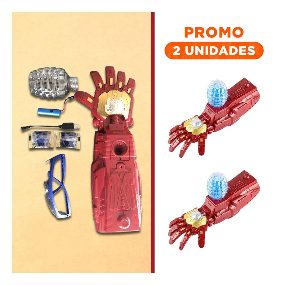 Pack2 Soporte para Juego Superheroe Hidrogel Color Guinda Y+Regalo Sticker
