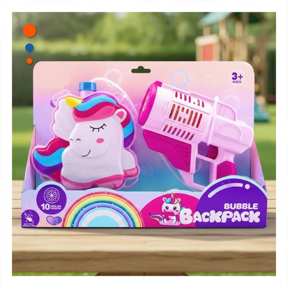 Maquina de Burbujas con Mochila Portatil para Decoracion de Espacios